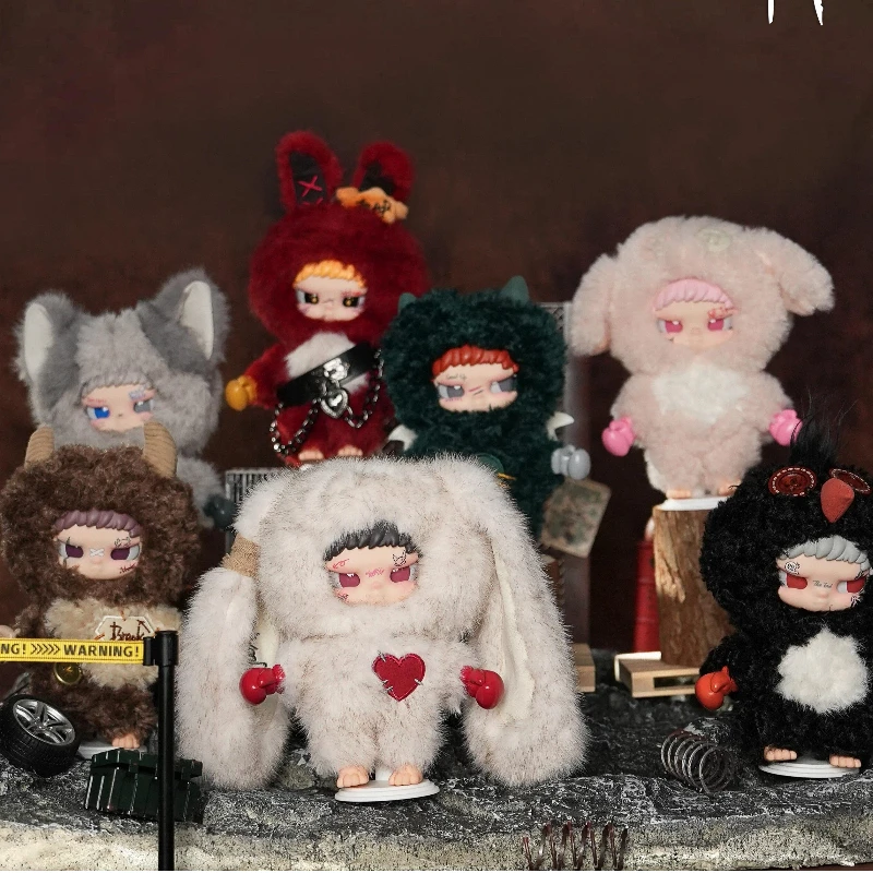 

Kippo V2 Counterattack Moment Series Blind Box Plush Doll Trendy Toy Bag Charm Keychian Desktop Ornament Valentine'S Day Gift