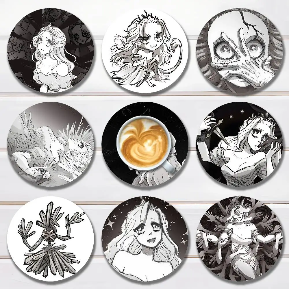 

Game S-Slay The P-Princess Round Wooden Coasters For Cute Design Suitable for Drinks Tea,Coffee Home Perfect Gift