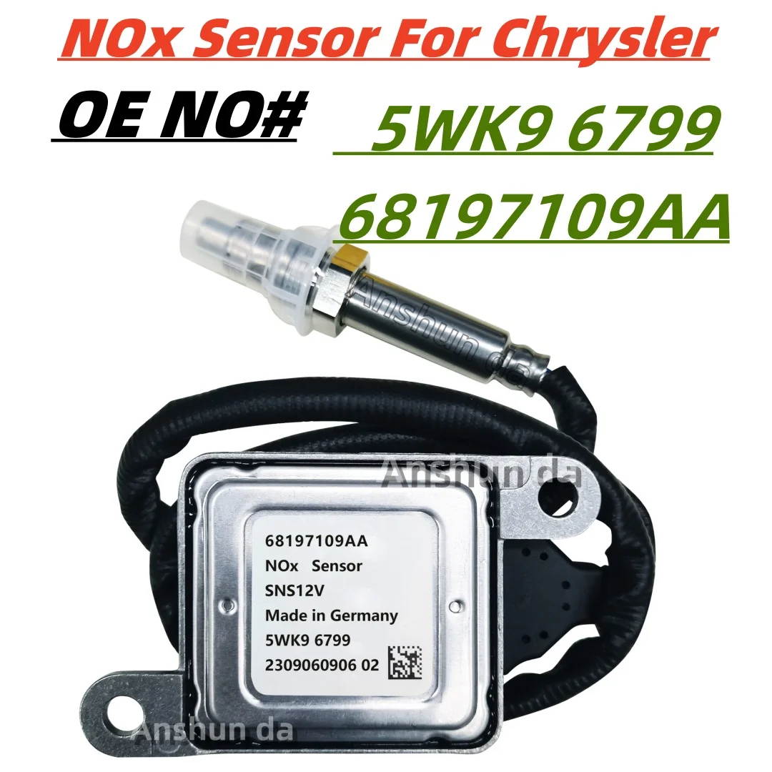 68197109AA 5WK96799  New  Oxygen NOx Sensor 12V for Dodge Ram Cummins Diesel 2013 2014 2015