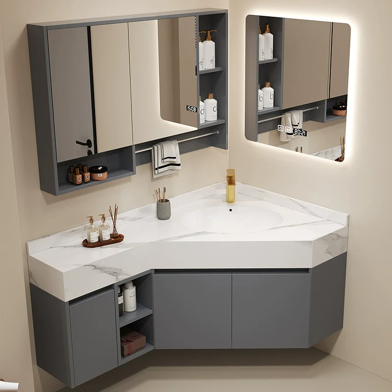 

Multipurpose Corner Cabinet Bathroom Vanity Units Bathroom Furniture Organizer Drawers Narrow Storage Cabinet Stand Armoire