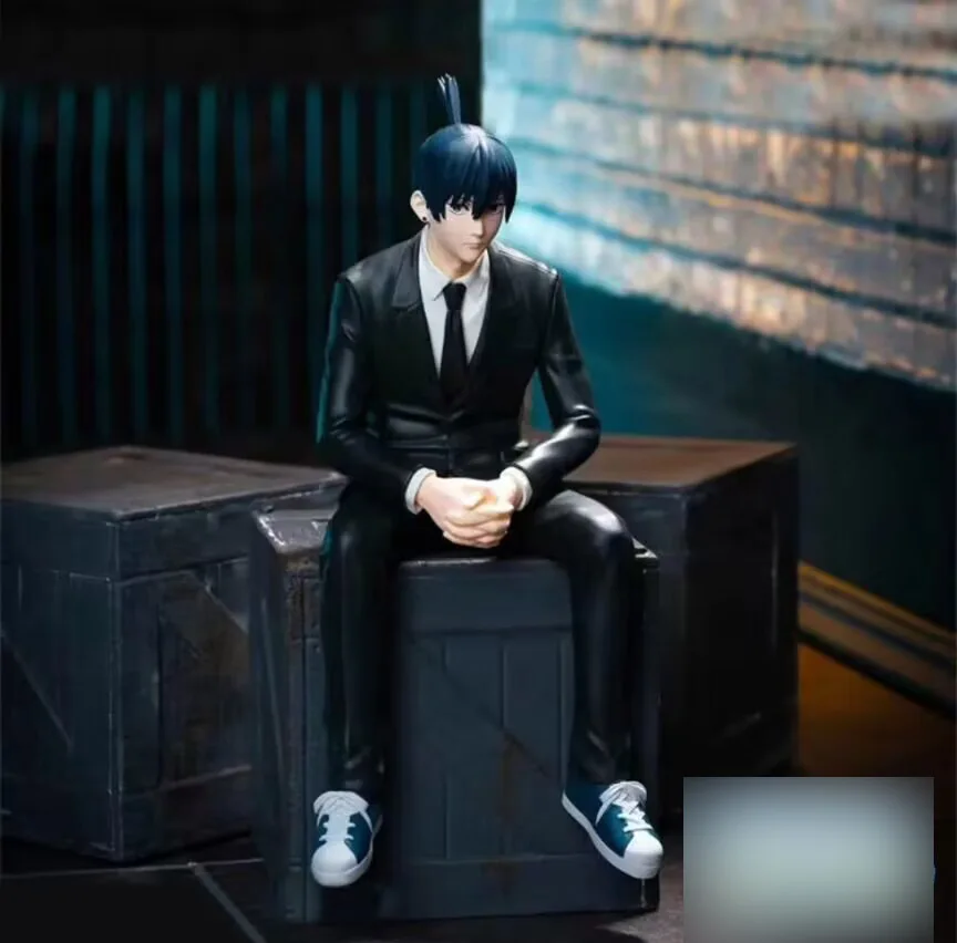 14cm Lowest promotional price Japanese original anime figure Hayakawa Aki sitting ver action figure collectible model