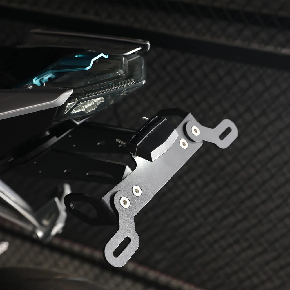 

For kawasaki ninja 500 Z125 Z300 Z400 Z650 Z750 Z800 Z900 RS Z1000 SX Rear Frame License Plate Adjustable Expansion Bracket