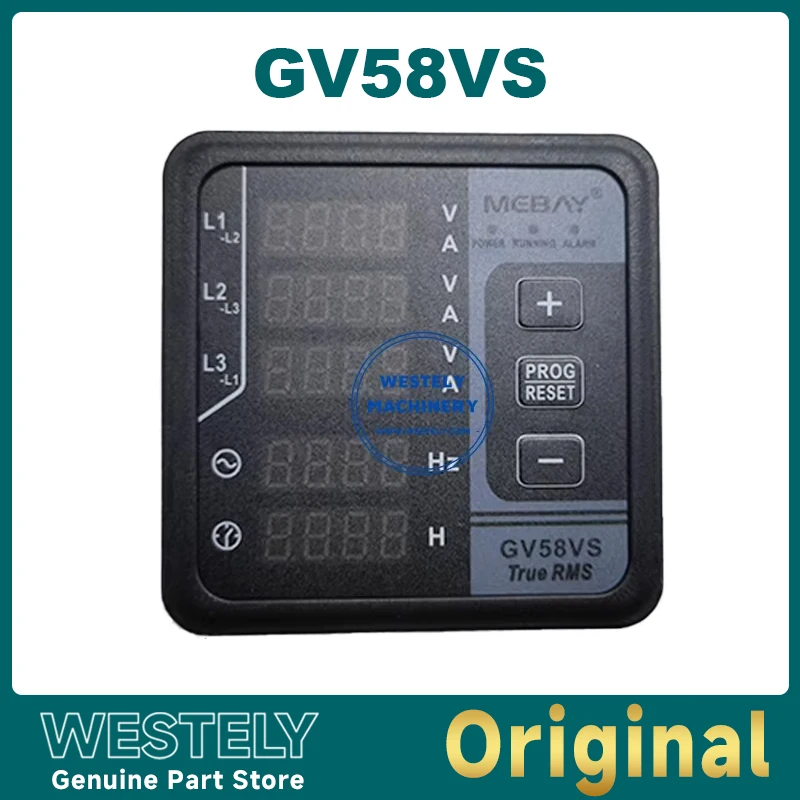 

Mebay GV58VS Original Engine Digital Multi-functional Meter Current&Voltage Test For Three-phase Generator Parts And Accessories