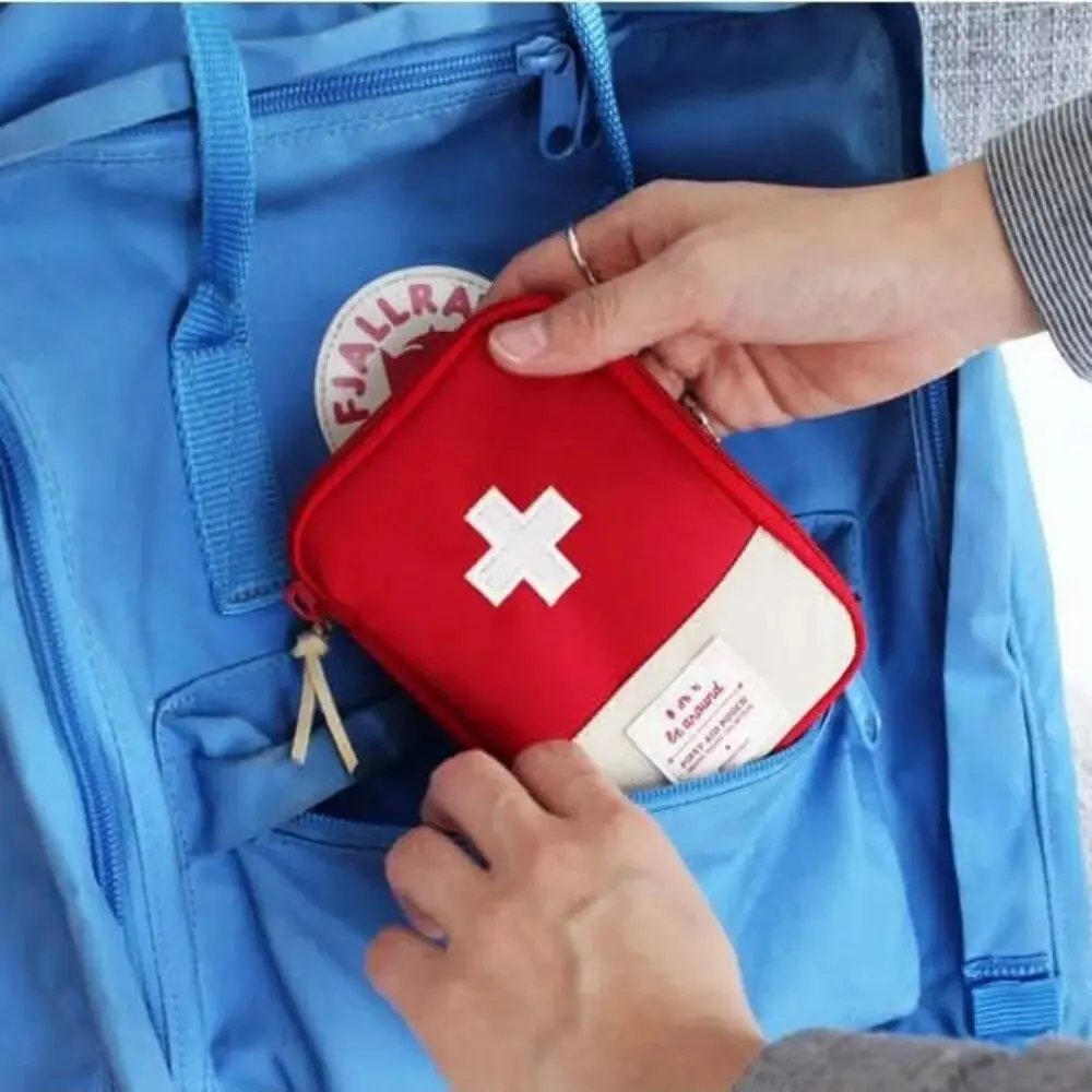 Home First Aid Small Medicine Kit Home Medicine Storage Travel Outdoor Mini Portable Small Box Medical First Aid Kit