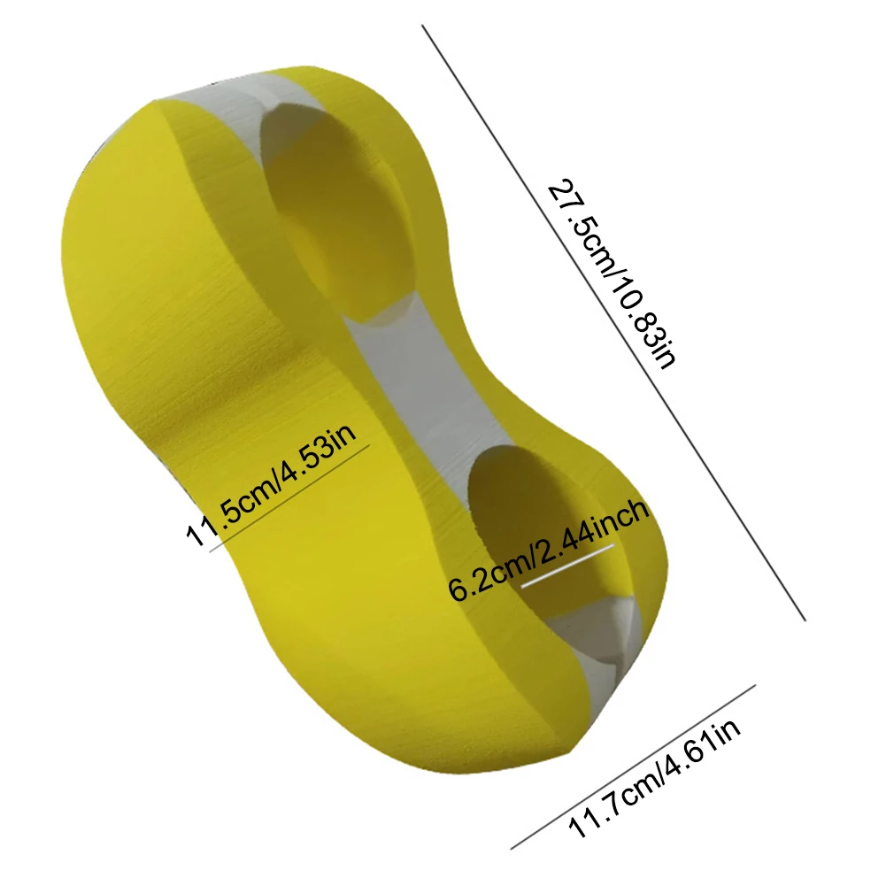 Pull Buoy Leg Float Alat Bantu Latihan Renang Mengambang Kaki Apung Renang Mendukung Kaki Pinggul untuk Pemula