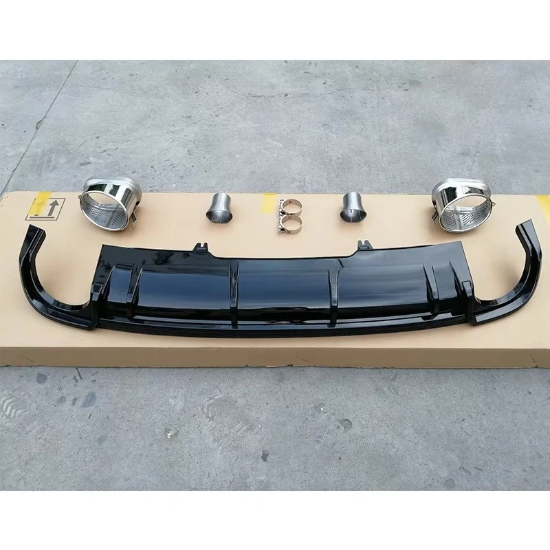 Rear Diffuser For Audi A4 B9 Facelift 2017-2019 New Condition Car Accessories