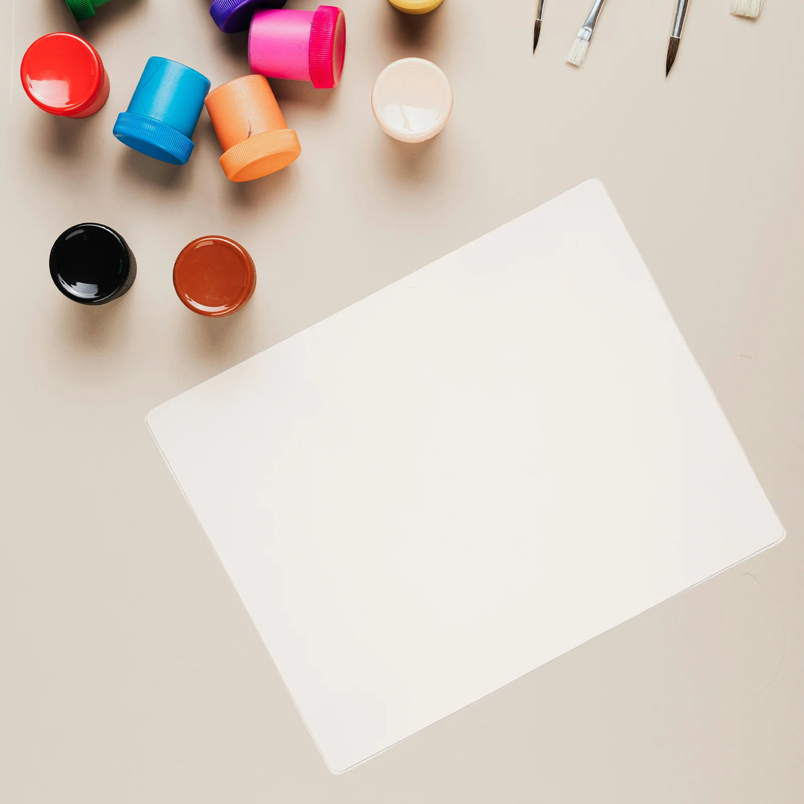 

8"X10" Reusable Printing Plate Soft Non-Stick Printmaking Block For Kids Diy Art Projects Craft Gel Pad Scrapbooking Children