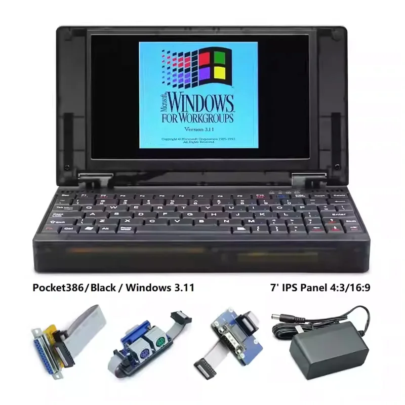 SZBOX Pocket 386 Mini PC with Windows 3.11/95
