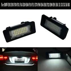 Car License Plate Light Error Free LED Number Plate Lamp for BMW E90 E91 E92 E93 E82 E88 E39 E60 F10X5 E70 X6 E71