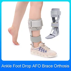 GHORTHOUD AFO Foot Drop Brace Ankle Foot Orthosis Medical Afo Walking with Shoes for Stroke Hemiplegia (Left/Right Foot)