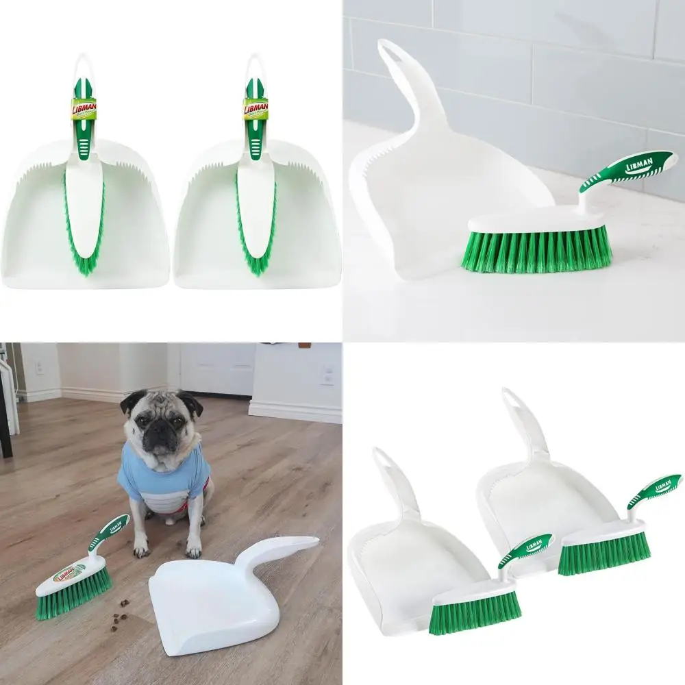

Dual-Set Handheld Mini Broom and Dustpan for Portable Cleaning