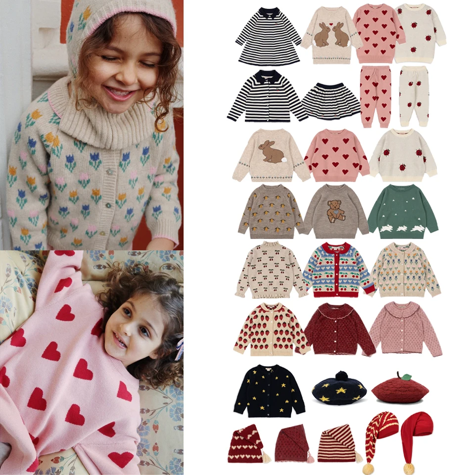 

2024 Winter KS Children Clothes Set Girl Outfits Set Baby Boy Clothes Girls Clothes Mother Kids Clothes For Children's Clothing