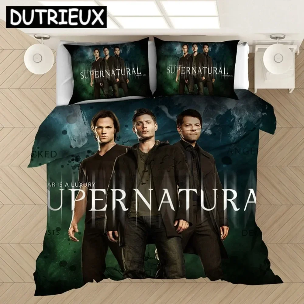 

Комплект постельного белья «Сверхъестественное», пододеяльники «Сверхъестественное», телесериал «Сэм Дин», комплекты постельного белья, постельное белье, постельное белье (БЕЗ простыни)