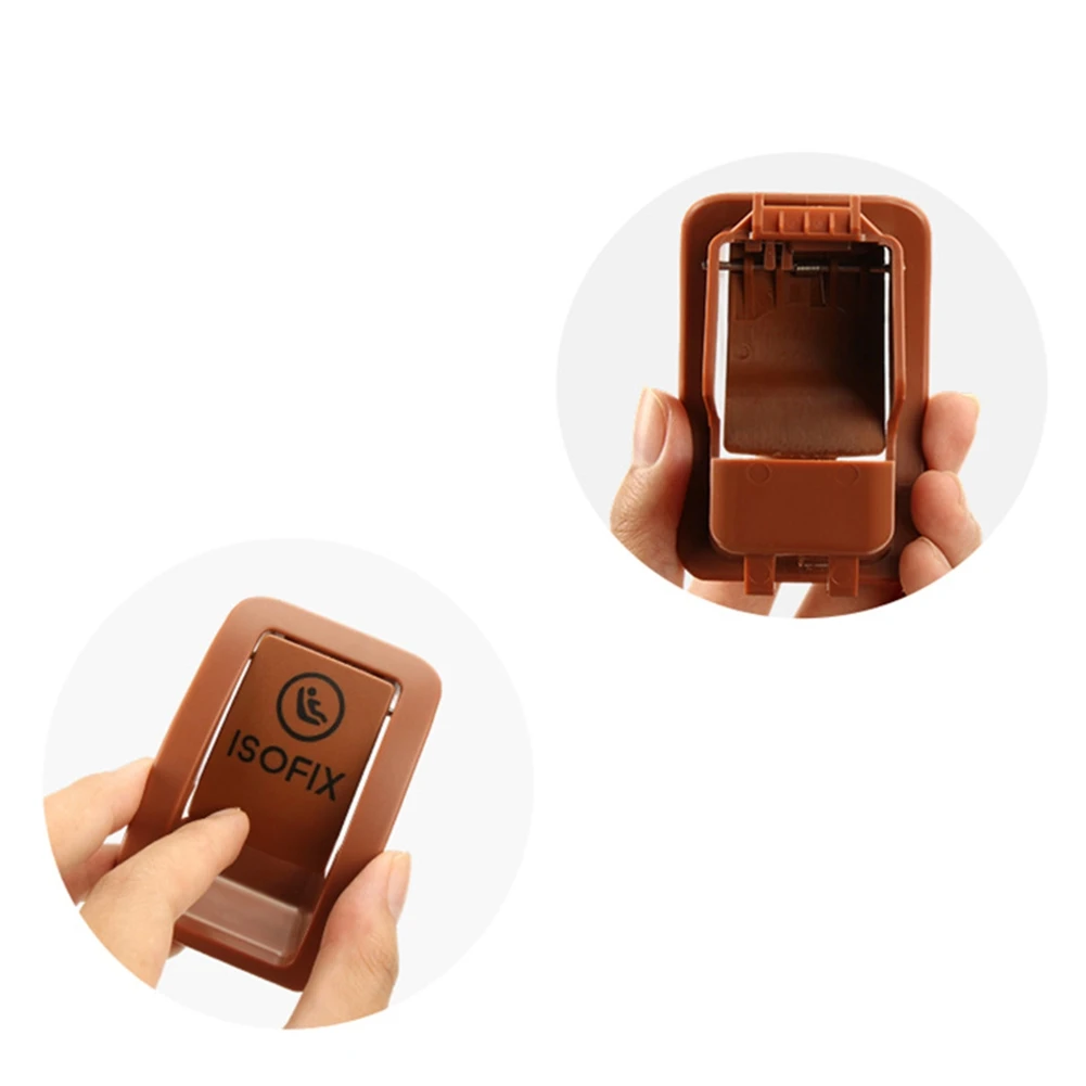 

AU63-Child Safety Seat Rear Seat Hook ISOFIX Cover Trim For GLC Class W254 2023-2025 Car Restraint