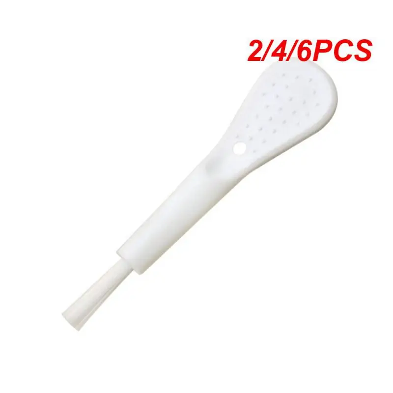 2/4/6PCS Computer Keyboard Cleaning Tool Abrasion Resistance Not Shedding Hair Comfortable Texture Minimal Design Cleaning Brush