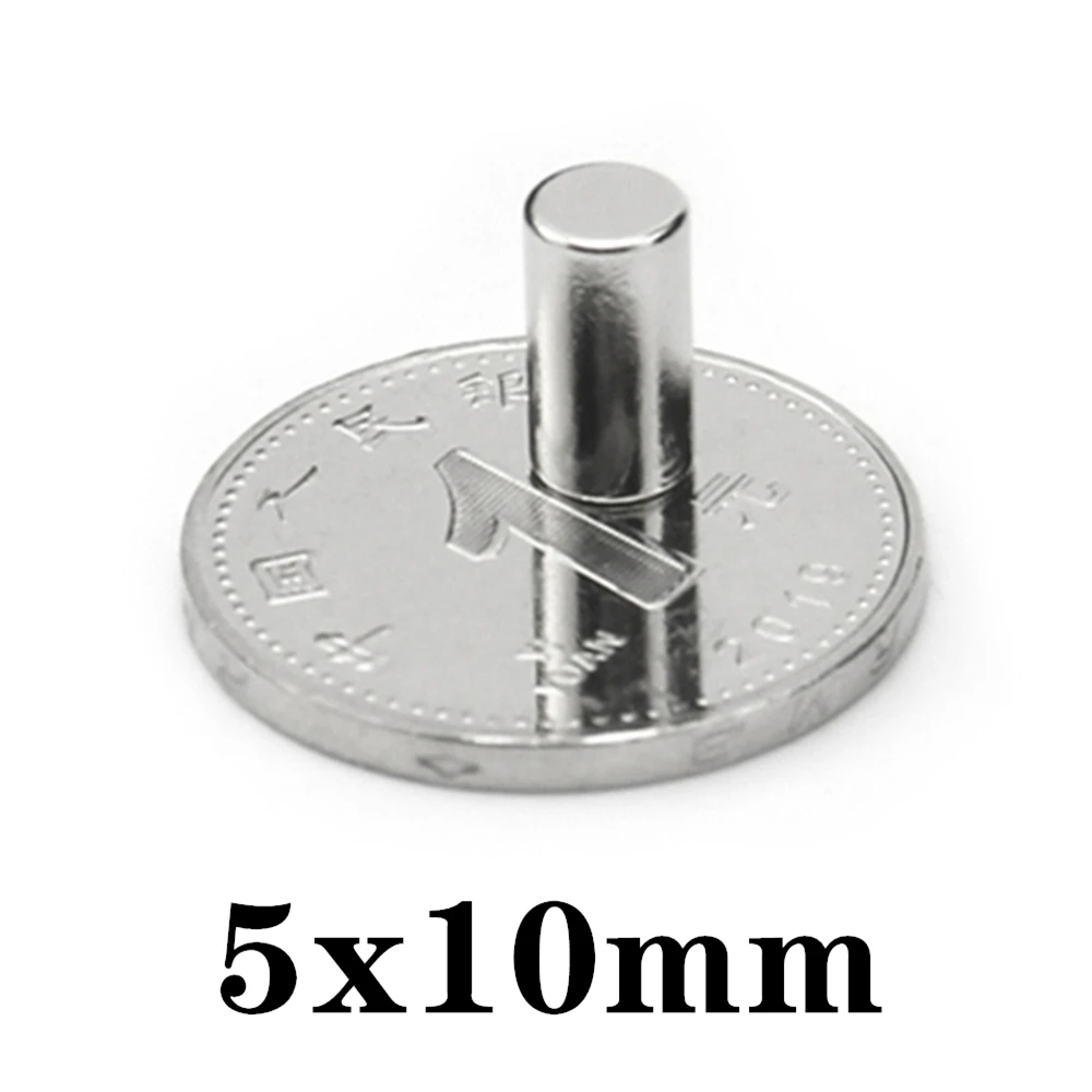 10-500pcs 5x10mm Magnet Small Round Magnet Strong magnets Rare Earth Neodymium Magnet 5*10mm