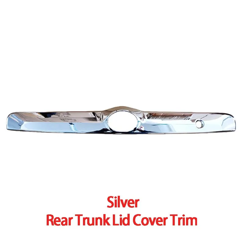 High-quality ABS Chrome plated Rear Trunk Lid Cover Trim For Toyota KLUGER 1998-2006 Car-styling