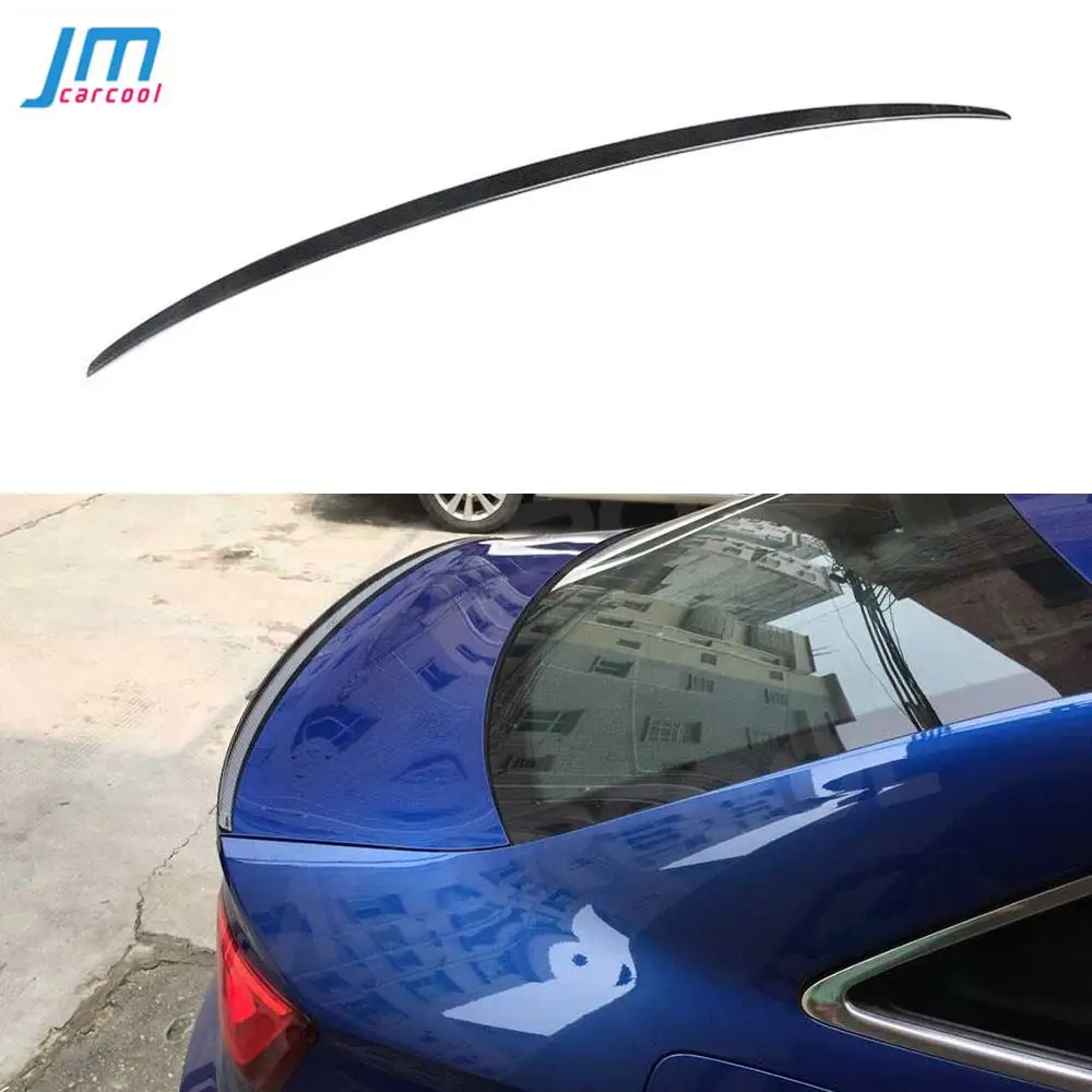 

Carbon Fiber Rear Spoiler Trunk Wing Body Kits For Audi A3 S3 Sedan 2013 - 2017 Car Styling FRP External Rear Roof Decoration