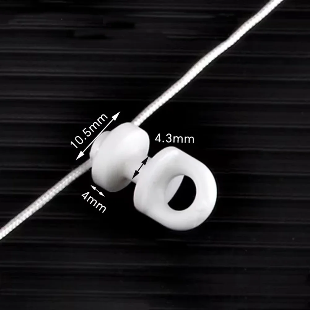 Silent S Fold Wave Curtain Track Pulley System Rail Line Runner Cable Wheel Roller Hooks for Home Decor