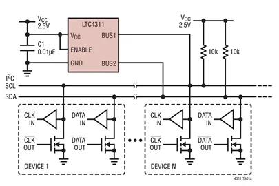 LTC4311CDC LTC4311IDC LTC4311 - Low Voltage I2C/SMBus Accelerator