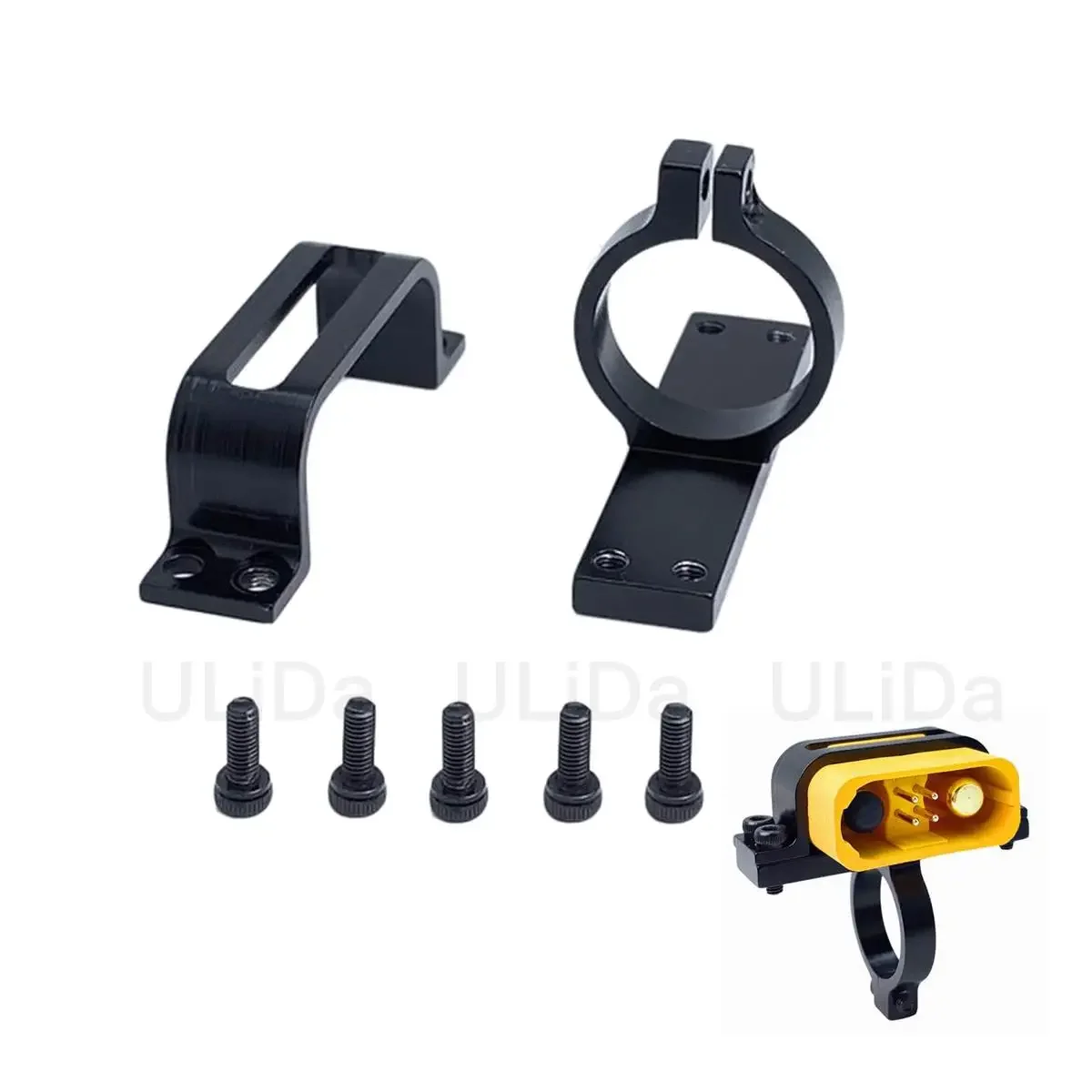 20 มม.ผู้ถือหลอด AS150U ปลั๊กอลูมิเนียมที่นั่งคงที่ Mount Bracket ฐานรองรับสําหรับ RC การเกษตร Plant Quadcopter UAV Drone