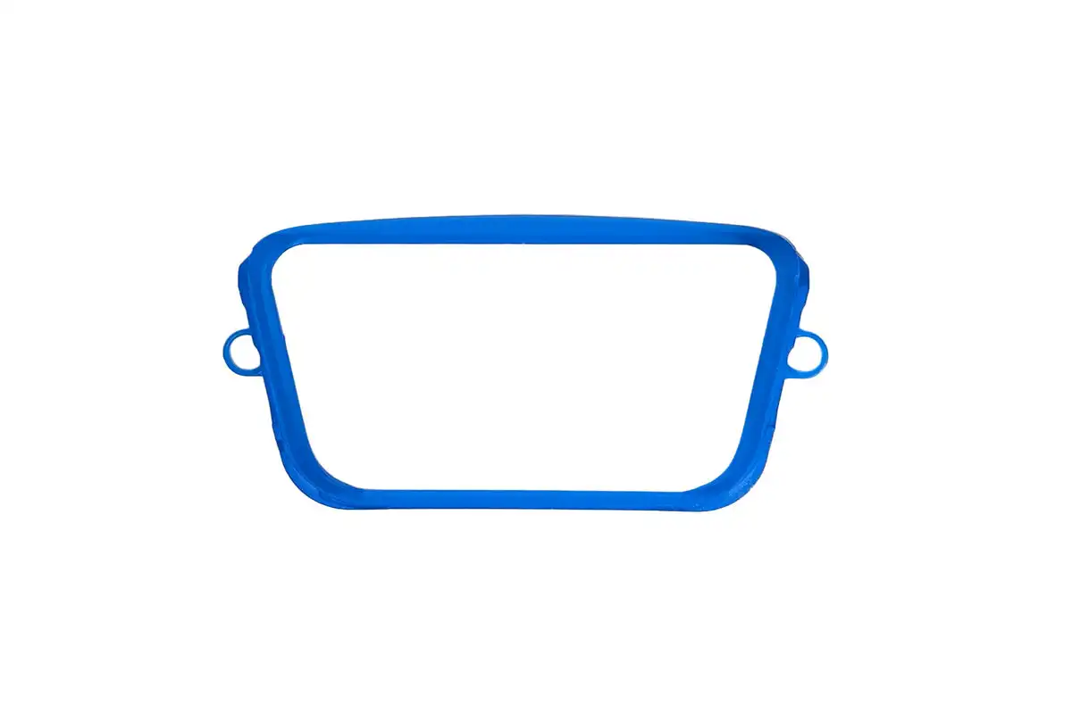 PS5 2in1 Transparent Touchpad Rahmen rot BDM010-060