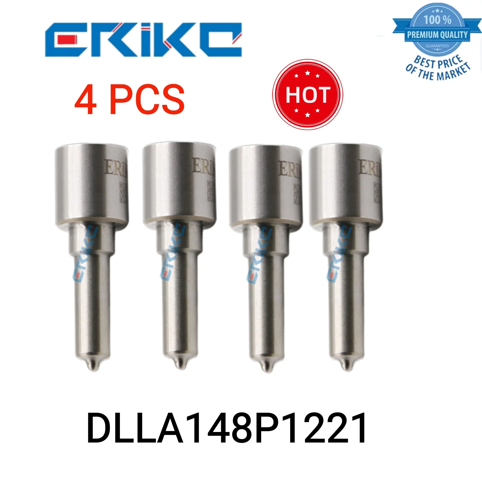 

4 PCS DLLA148P1221 Original Common Rail Nozzle DLLA 148 P 1221 Fule Injection Nozzle DLLA 148P1221 Car Parts Injector Nozzle