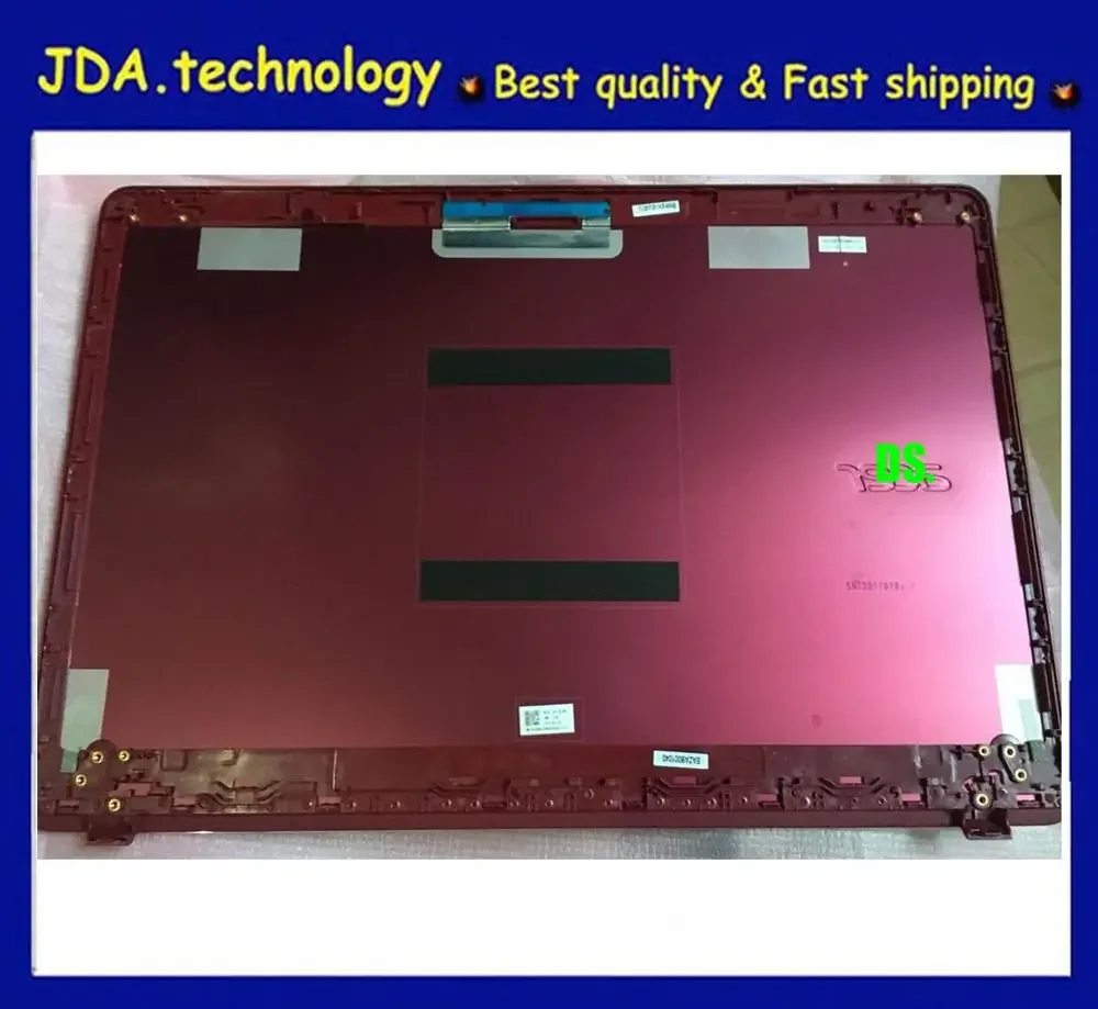 Imagem -02 - Meiarrow-capa Traseira Vermelha Tampa Traseira e Dobradiças Acer Aspire f5 F5573 F5-573g Novidades e Orig