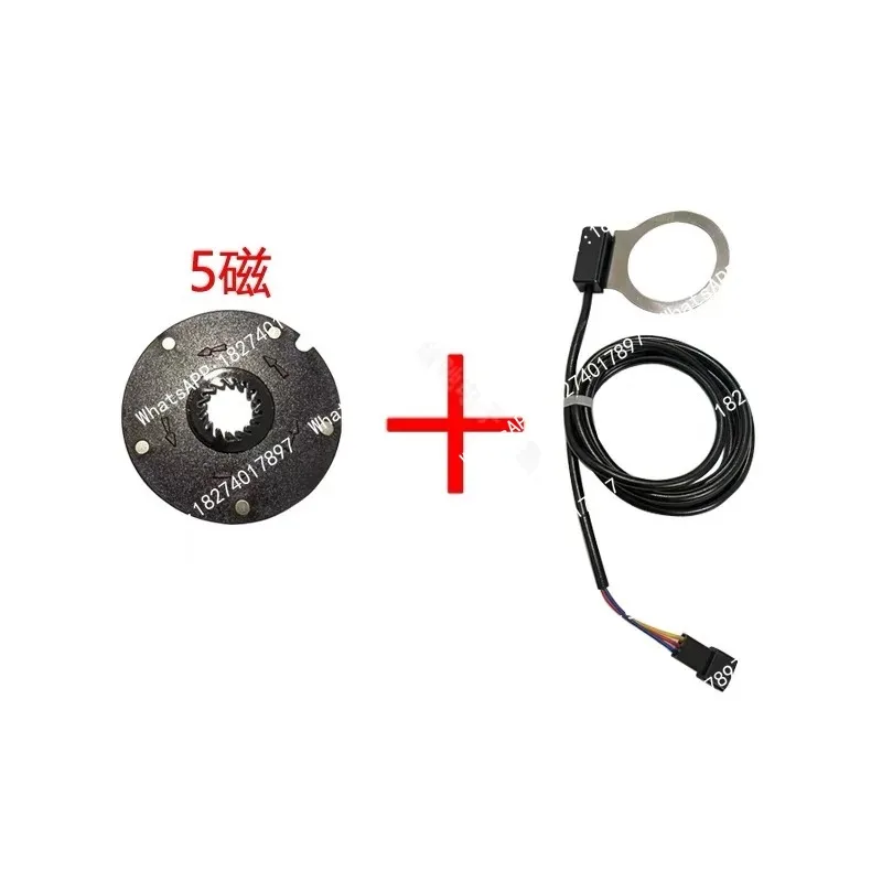 3pcs for Good Pedal Assistant Sensor PAS for E-bike with 5 6 8 12 Magnets Speed Sensor Smooth Riding Pulse Assist Sensor Part