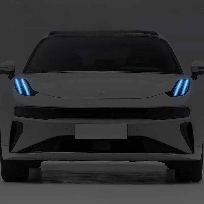 

Для Zeekr 001 2021-2025 автомобильная фара, меняющая цвет, пленка для дневных ходовых огней, меняющая цвет, световая пленка, декоративная наклейка для автомобиля