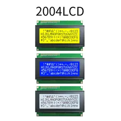 LCD2004 2004 20x4 2004A синий/желтый зеленый/белый экран SPLC780D символьный ЖК IIC I2C последовательный интерфейс модуль адаптера AIP31066