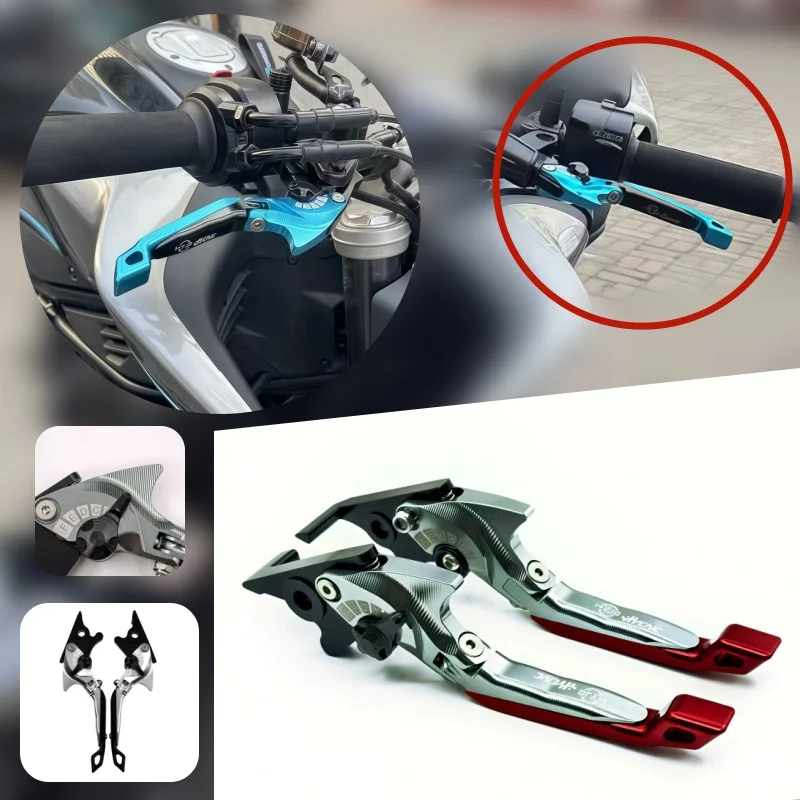 

For BMW K1200R 2005-2008 K1200R SPORT 2006-2008 Motorcycle Parts 3D Brake Lever Set Foldable Adjustable Handle Levers