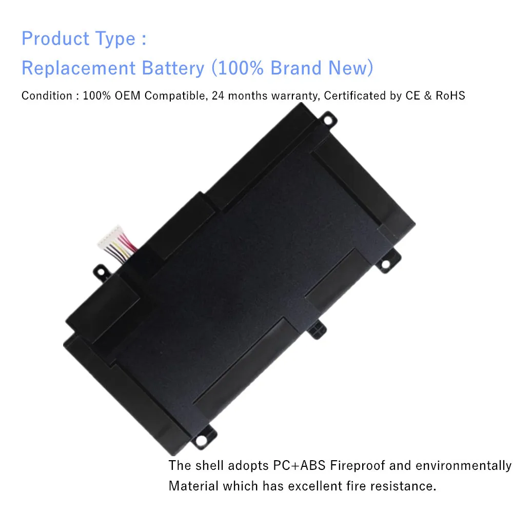 B31N1726 Laptop Battery for ASUS B31BnEH B31Bn91 A41LK9H FX80 FX80G FX80GD FX80GE FX80GM FX86 FX86FE FX86FM A15 FA506 FA506IU