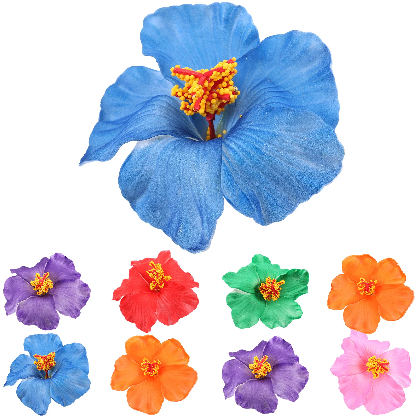 Flower Clips for Hair Accessories Girls Womens Bikini Pins Sunflower Goth Plastic Travel