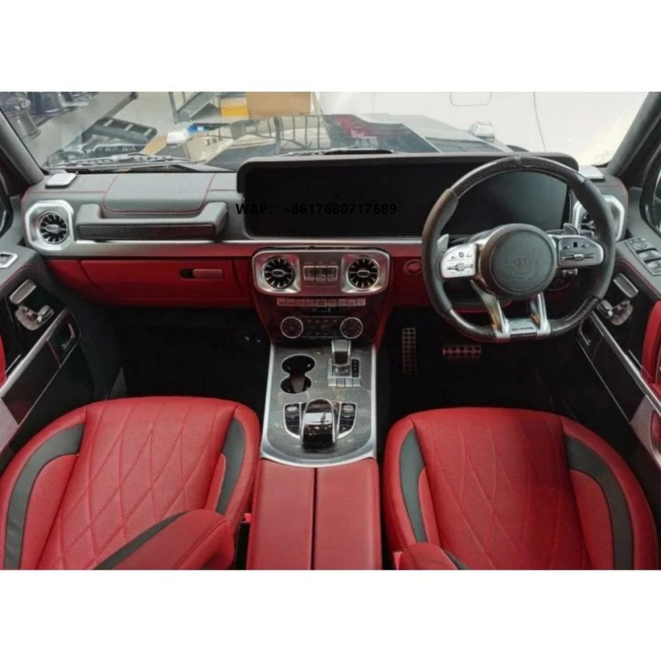 Kit de Upgrade de Interior Personalizado de Alta Qualidade para Classe G W463, Acessórios de Interior em Couro, Venda por Atacado para Modelo CLA