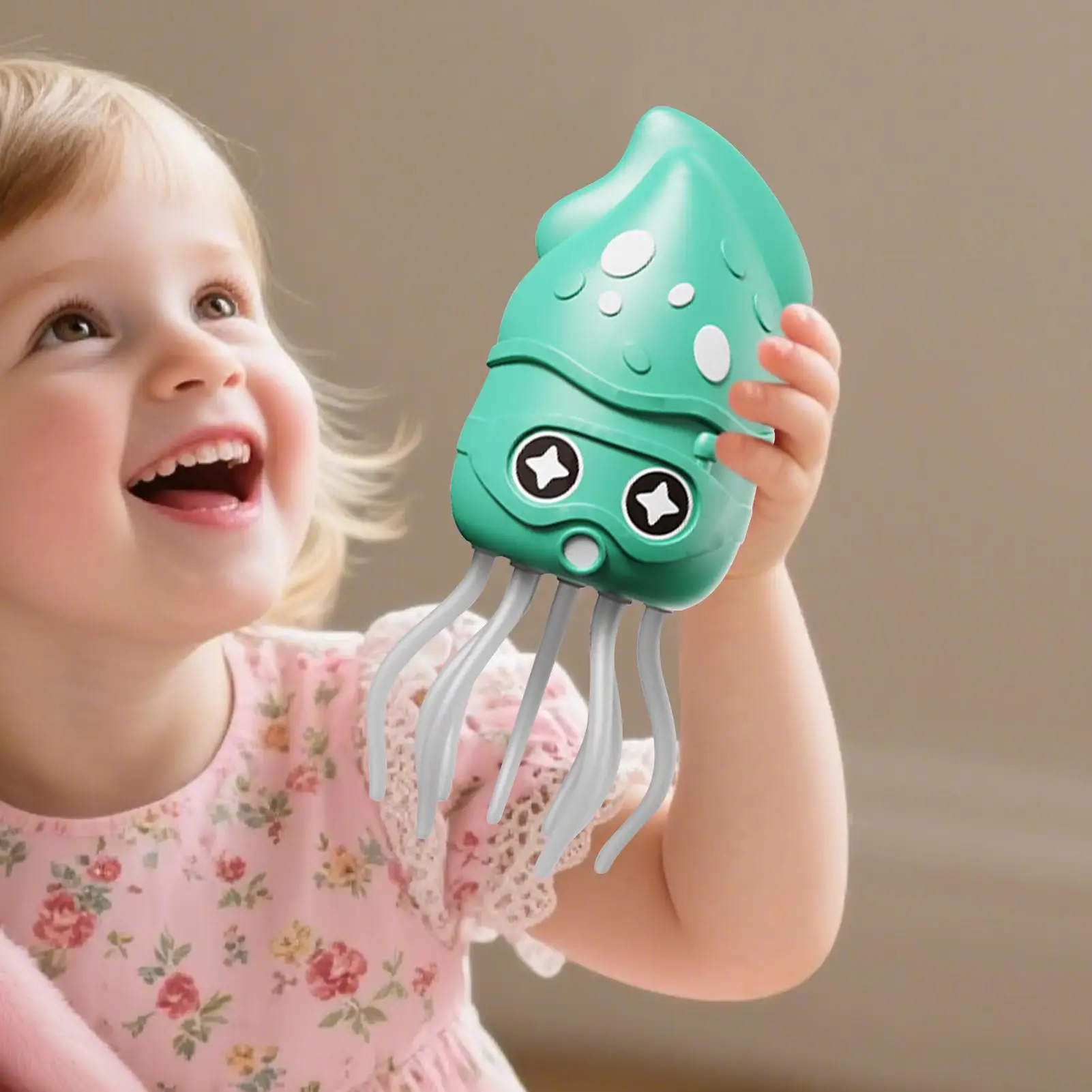 Spielzeug-Krake, tanzender Tintenfisch, Musikspielzeug, wackelnder Roboter mit Lichtern und Musik-Lernaktivitäten für Kinder ab 3 Jahren, Jungen, Geburtstag