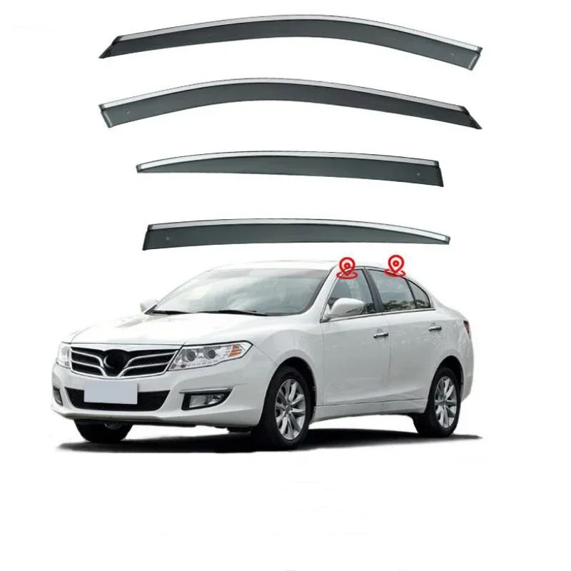 Window Visor Side Window Deflector Car Rain Guard Visor For GAC GA5 2012 2013 2014 2015 2016 2017 2018 2019 2020 2021