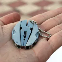 1pc Multi functional tool pliers purpose steel folding knife Keychain Screwdriver Camping survival tool Travel set