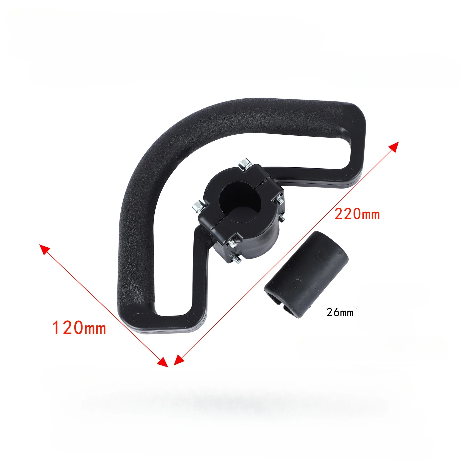 Universal Trimmer Handle Bar Handlebar for Weeder Brush Cutter Lawn Mower Backpack Lawn Mower Handle Accessories