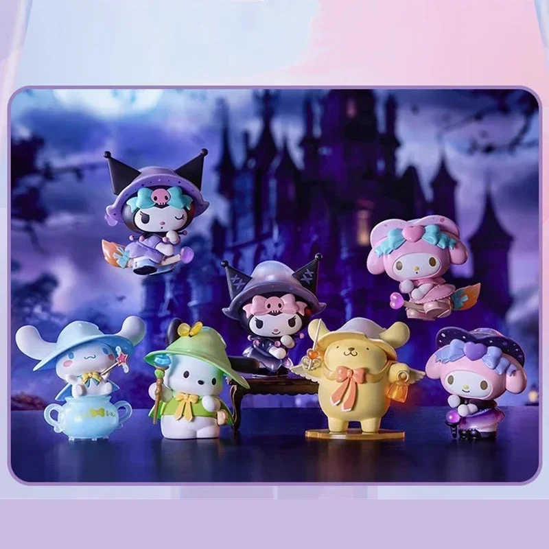 MINISO Genuine Sanrio Characters Magic Story Series Blind Box Kawaii Desktop Decoration Ornaments Children's Toys Birthday Gift