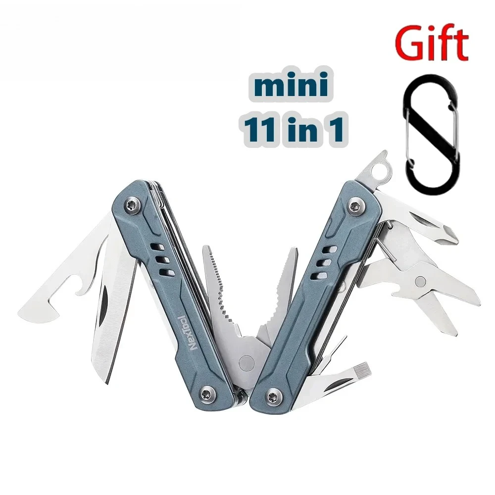

Для NexTool Mini Sailor 11-в-1 уличный многофункциональный карманный нож складной плоскогубцы инструменты кусачки для проволоки EDC карта штифт отвертка ножницы