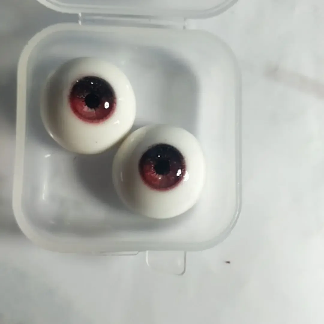 Doll Eyes 6/8/10/12/14/16/18/20/22/30mm Plaster Eyeball for 1/3 1/4 1/6 1/8 Bjd Doll Dress Up Toys Handmade Doll Accessories