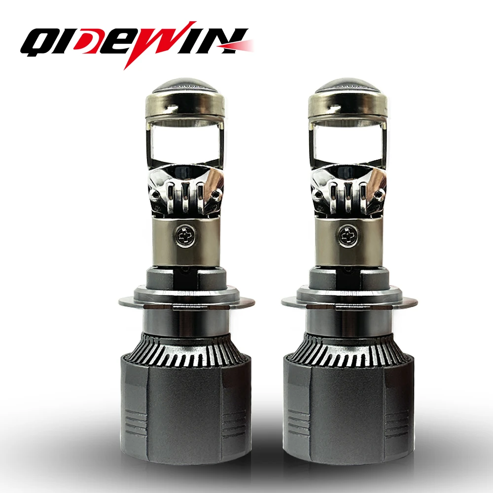 

2PCS High Power 9005 H7 H11 LED Mini Lens Headlight High/Low Beam Canbus Turbo LED Projector Bulb 6000K Auto/Moto Lamp Fog Light