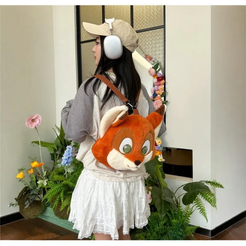 Gran oferta de mochila Zootopia Kawaii Disney Anime lindo zorro Nick moda creativa bolso de hombro de almacenamiento de gran capacidad regalo de vacaciones