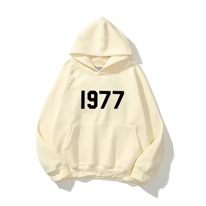 1977,Women's hip-hop hoodies,sports hoodies, pattern prints, street brands, high quality, popular, fashion essentials,