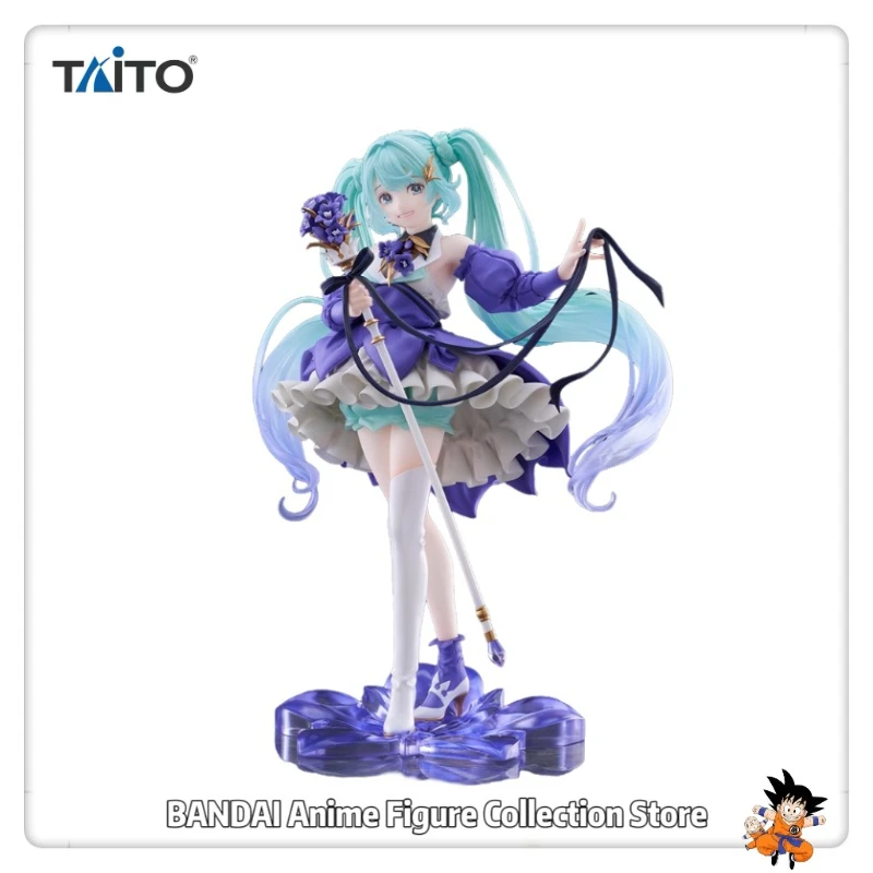 taito-アニメの置物アンプピアプロ初音ミク誕生日の花オリジナル在庫ありモデルオーナメントギフトコレクション2024