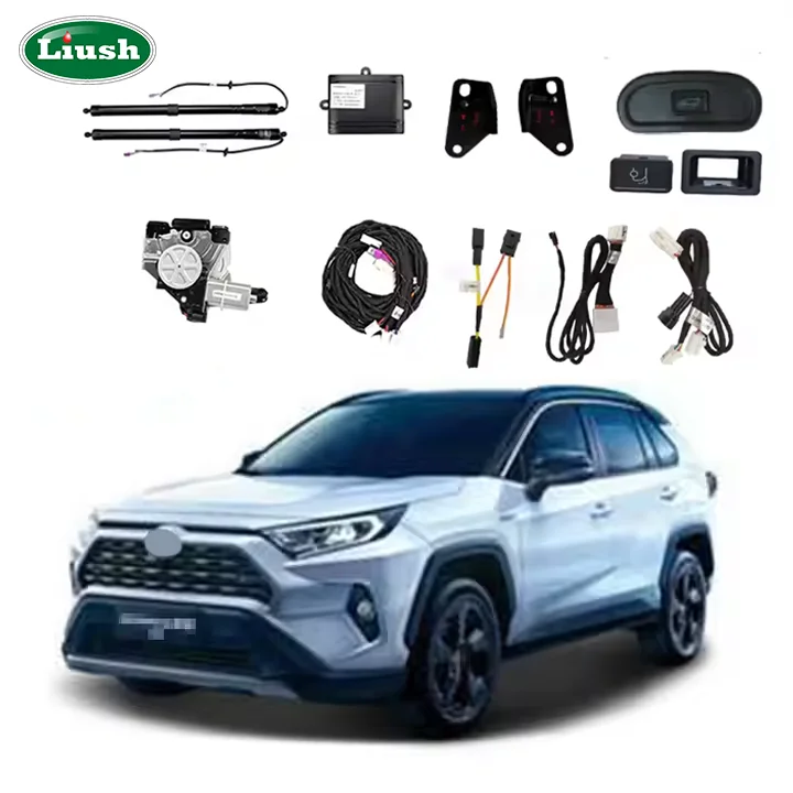 

Factory Liush Electric Driving Position Unlocked Sound Alarm Remote Control Car Tail Gate Lift Kit For Toyota RAV4 Kick Sensor