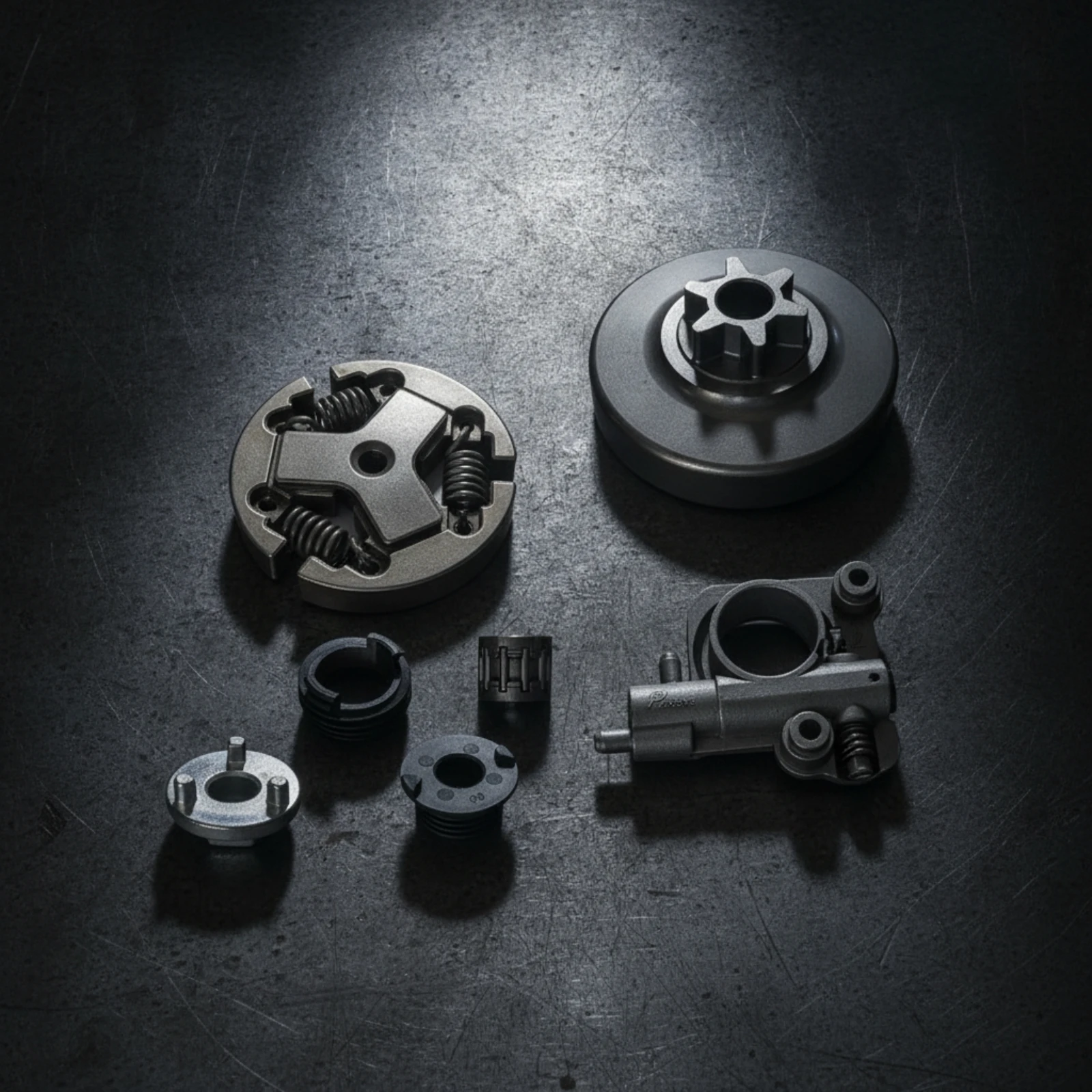 Premium Clutch Assembly with Pump Machined Machinery Parts Repair Kit for CS370 CS352 400 Spec Workshop Use