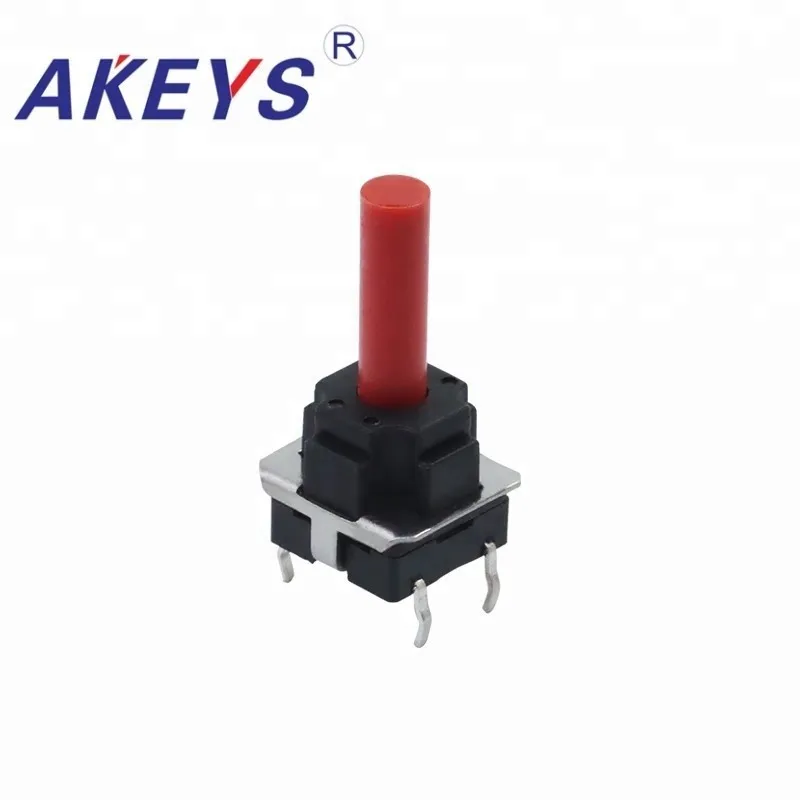 10PCS TS-I026 10*10 Waterproof Tact Switch DIP 4 Pin Tactile Switch With Stents