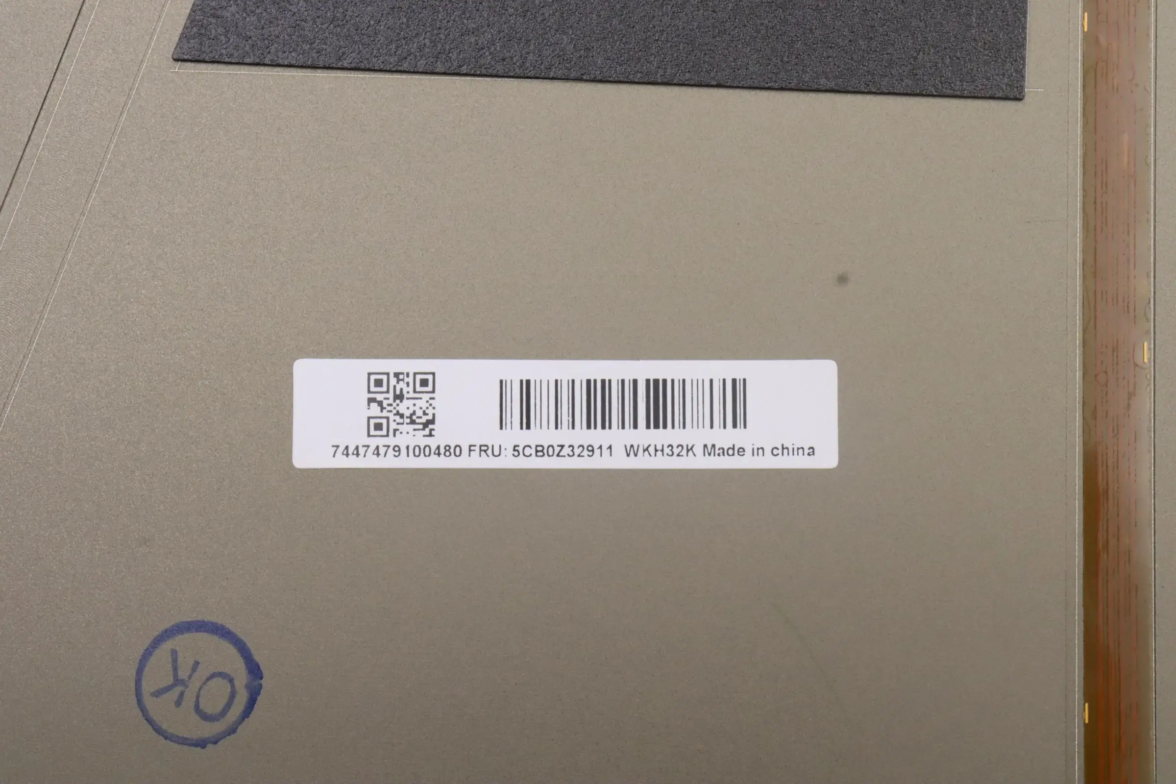 Imagem -04 - Capa para Laptop para Lenovo Legion Shell Número do Modelo Compatível Fru pn 5cb0z32911 la Lbg a Pacote Traseiro Dianteiro C715imh05